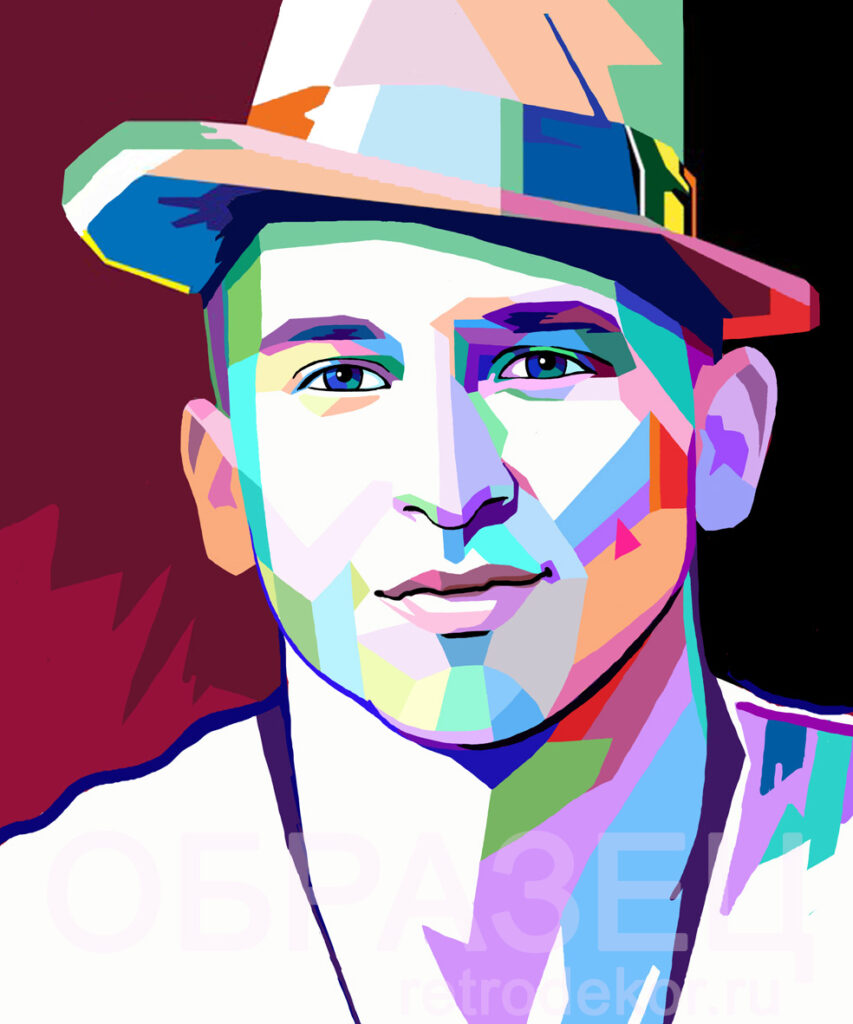Портрет в стиле wpap